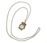LIGIGWASH Orologio Da Tasca Vintage Decorativo Unisex Con Design Gufo Orologio Pendolo Antico Per Cerimonie e Occasioni Speciali Accessorio Elegante Per Uomo e Donna
