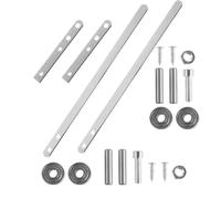 LIGIGWASH Piegatrice Manuale per Barre D’acciaio Pesante 2 Pezzi, Utensile Piegatore per Metalli e Fili Metallici, Macchina Piegatrice Manuale per Lavori di Costruzione e Officina