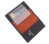 LIGIGWASH Portapassaporti Organizer in Pelle Pu Contenitore Per Passaporto Scomparti Per Carte Di Credito e Documenti Custodia Portadocumenti Cordino