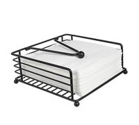 LIGIGWASH Portatovaglioli in Minimalista da Contenitore Quadrato Stabile per Tovaglioli Organizer Compatto per Cucina e Pranzo Design Semplice ed Idee Regalo Casa
