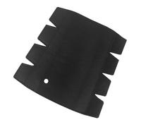 LIGIGWASH Protezione Per Manico in Corno Francese in Pelle Nero, Cuscinetto Protettivo Antiscivolo Per Corno, Accessorio Per Strumenti Musicali in Ottone Per Protezione e Comfort Durante L’esecuzione