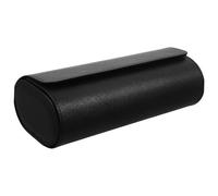LIGIGWASH Scatola Orologi Scomparti PU Organizer Rotondo Vintage per Viaggi e Regali Custodia Protettiva per Orologi e Accessori