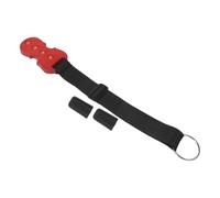 LIGIGWASH Set 1 Supporto Antiscivolo per Puntale Violoncello in Gomma Resistente All'abrasione Cinghia Regolabile, Cuscinetto di Fissaggio per Perno Terminale Compatto per Studio