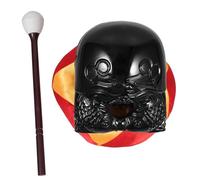 LIGIGWASH Set Pesce di Legno Acrilico Buddista Cuscino Morbido e Blocco Tempio 4 Pollici Strumento a Percussione Zen Decorazione Feng Shui Forniture per Canti Religiosi Home Office