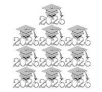 LIGIGWASH Spilla da bavero per laurea 10 pezzi: spilla in metallo con cappello da laurea 2026 - da petto per college universitari, regalo ricordo per i laureati del 2026