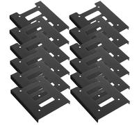 LIGIGWASH Staffa di Montaggio SSD da 25" a 35" Supporto Interno per Hard Disk Set da 12 Pezzi per Case Desktop Adattatore senza Viti per Fissaggio Stabile e Dissipazione Termica Rapida