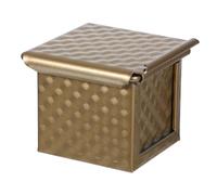 LIGIGWASH Stampo per Pane Quadrato Antiaderente in Metallo con Teglia da Forno per Toast Facile da Sformare Uso e Professionale