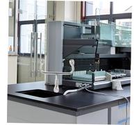 LIGIGWASH Stazione Lavaocchi Emergenza in Inossidabile Montaggio Diretto su Rubinetto Kit Lavaggio Oculare per Laboratori e Industrie Attacco Doccetta Resistente e Affidabile