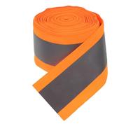 LIGIGWASH Striscia Riflettente Fluorescente Alta Visibilità per Sicurezza Notturna e Abbigliamento Segnalazione