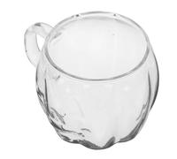 LIGIGWASH Tazza in Vetro Forma per Halloween con Bicchiere Monostrato per Succhi e Tè Design Festivo e Facile da per Ufficio e Decorazioni Autunnali