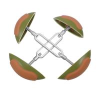 LIGIGWASH Tendiscarpe Regolabile da Donna per Tacchi Alti, Modellatore per Scarpe e Stivali, Accessorio Salvascarpe in Plastica Verde, per Allargare e Mantenere la Forma, Uso Professionale e