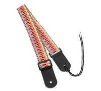 LIGIGWASH Tracolla Per Ukulele Stile Etnico Regolabile in Vera Pelle Con Assicura Coda Morbida e Resistente Per Ukulele Soprano Concerto Tenore