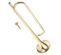 LIGIGWASH Tromba in Ottone Resistente per Studenti e Principianti Strumento Musicale Portatile e Sicuro per Design Liscio e Facile da Pulire per Coltivare Interesse Musicale