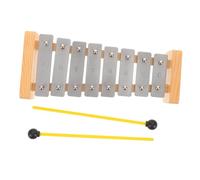 LIGIGWASH Xilofono Orff Note in Alluminio per Strumento Percussione Portatile con Bacchette Piano Musicale Educativo Montessori per Ragazzo Ragazza e Scuola dell'Infanzia