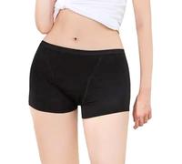 LIGNE V, Set di 3 boxer mestruali in bambù e cotone, protezioni per flusso ultra abbondante, lavabili e riutilizzabili, adatti per perdite urinarie leggere e per postpartum, disponibili in taglie