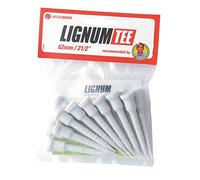 Lignum Tee da Golf, 63,5 mm, Bianco