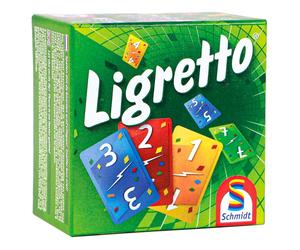 Ligretto Verde Gioco Carte Per 2-4 Giocatori Età 8+