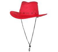 LIGSLN Cappello da cowboy cappello occidentale a tesa larga per donne uomini abbigliamento casual Fedora occidentali uomo donna abbigliamento unisex, R, M