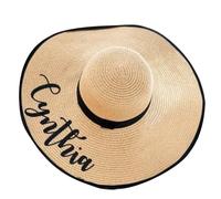 LIGSLN Cappello da sposa traspirante con tesa larga a prova di sole per riunioni all'aperto e addii al nubilato puntelli per foto sposa addio al nubilato