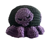 LIGSLN Elegante cappello da pescatore di Halloween novità a maglia secchio donna uomo inverno caldo cappello lavorato a maglia teschio per carnevale festa pesca unica unisex pesca uncinetto teschio