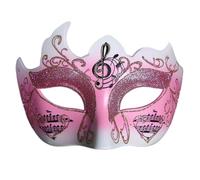 LIGSLN Elegante copertura per viso da donna, decorata con brillantini, per feste in maschera ed eventi speciali, cosplay, feste in costume