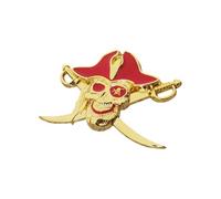 LIGSLN Emblemi dell'autoadesivo dell'automobile del metallo demoniaco di lunga durata resistente alle intemperie per la decorazione del motociclo automatico con i motivi dei pirati Adesivo del veicolo