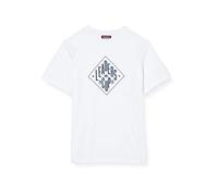 Ligue Nationale de Basket T-Shirt Disneyland Paris Leaders Cup 2020, Bambini, Bianco, FR : XXS (Taille Fabricant : 10 Ans)