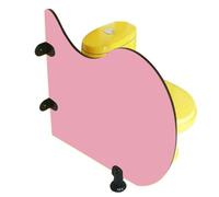 LIGUIEN Schermi per La Privacy degli Orinatoi, Pannello Divisorio per La Sanità Pubblica, Divisorio per Orinatoi, WC Schermo per Orinatoio per Spazi Pubblici/bagni/Hotel(Pink)