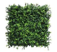 LIGUORO SHOP Pannello Piante Artificiali da Parete, Siepe Sintetica 3D, Resistente ai Raggi UV, per Interno ed Esterno, cm 50x50-50x100 e 100x100 (LEAFY cm 50x50)