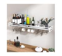 LIGUOYI 10 PCS Porta Bicchieri da Vino da Parete, Portabicchieri Versatile Nero/Oro/Bianco Porta Calici di Vino Titolare Risparmio di Spazio, per Casa Cucina Porta Bicchiere da Vino E Champagne