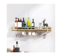 LIGUOYI 10 PCS Porta Bicchieri da Vino da Parete, Portabicchieri Versatile Nero/Oro/Bianco Porta Calici di Vino Titolare Risparmio di Spazio, per Casa Cucina Porta Bicchiere da Vino E Champagne