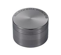 LIHAO 2”(50mm） GrinderSpezie Erbe in 4 Pezzi Tritino in Metallo - Nickel Nero