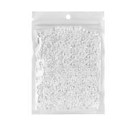 LIHAO Ricarica Perline di Ferro 2000 Pezzi Mini 2,6 mm, Hobby Creativi per Bambini- Bianco