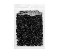 LIHAO Ricarica Perline di Ferro 2000 Pezzi Mini 2,6 mm, Hobby Creativi per Bambini- Nero