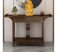 LIHDNGXM Armadio per altare, tavolo per altare con spazio di archiviazione, armadio per il santuario di Guanyin, supporto per santuario personale, nicchia per Buddha(Drawer-120x40x80cm)