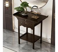 LIHDNGXM Tavolo d'altare in bambù, supporto per meditazione e preghiera, piccolo tempio personale, semplice armadio niche per Buddha, tavolo d'altare per spazi piccoli(Style B-66x33x100cm)