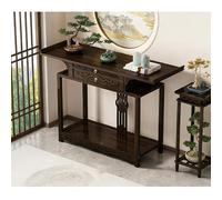 LIHDNGXM Tavolo d'altare in bambù, supporto per meditazione e preghiera, piccolo tempio personale, semplice armadio niche per Buddha, tavolo d'altare per spazi piccoli(Style A-120x33x100cm)