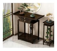 LIHDNGXM Tavolo d'altare in bambù, supporto per meditazione e preghiera, piccolo tempio personale, semplice armadio niche per Buddha, tavolo d'altare per spazi piccoli(Style A-80x40x100cm)