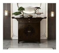 LIHDNGXM Tavolo d'altare in bambù, supporto per meditazione e preghiera, piccolo tempio personale, semplice armadio niche per Buddha, tavolo d'altare per spazi piccoli(Style C-80x40x100cm)