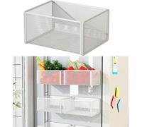 Lihetymg Scatola magnetica da cucina, organizer magnetico per matite da cucina, supporto magnetico per frigorifero, portapenne magnetico, accessorio per lavagna magnetica, organizer magnetico