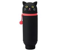 Lihit Lab. Astuccio in piedi PuniLabo, 6 x 21 cm, A7714-3 Gatto nero Medium: 2.4" x 7.8"
