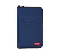 Lihit Lab Astuccio sottile per penna/matita, largo, 1,8 × 14,5 × 21,5 cm, indaco (A7653-11)