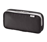 LIHIT LAB Japan astuccio doppio per penna grande 220 mm A7661-24 nero