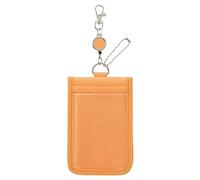 lihit lab sacchetto myfa, arancia albicocca, カードスタンド, Supporto per carte