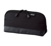 LIHITLAB - Astuccio portapenne (astuccio), idrorepellente e antimacchia, 20,3 x 10,3 cm, nero (A7688-24)