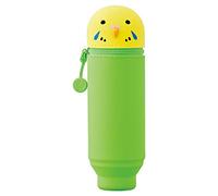 LIHITLAB PuniLabo - Custodia per penna con supporto per penna, Pappagallo, 1 Count (Pack of 1), M: 6,1 x 17,8 cm