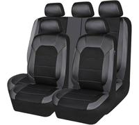 LIHLIOUZDM Pelle Coprisedili Auto Comodo Traspirante Impermeabile Antiscivolo Auto Accessori, Grigio, Per Lexus RX450H RX 450H RX450 RX 450 2007-2023 2024