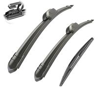 LIHONGMM per BMW X5 F15 2013-2018 Tergicristallo Anteriore Posteriore Set Spazzole Tergicristallo Tergicristallii| Set Completo 24" 20" 12"