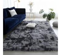 LIHUANE Tappeto Salotto Moderno 270 x 350 cm Design Moderno Super Morbido Tappeti Soffici Tappeti con Fondo Antiscivolo per Camere da Letto Moderne, Grigio Scuro