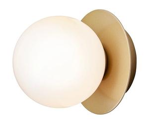 Liila 1 Lampada da Parete/ Plafoniera Piccolo Oro/opale